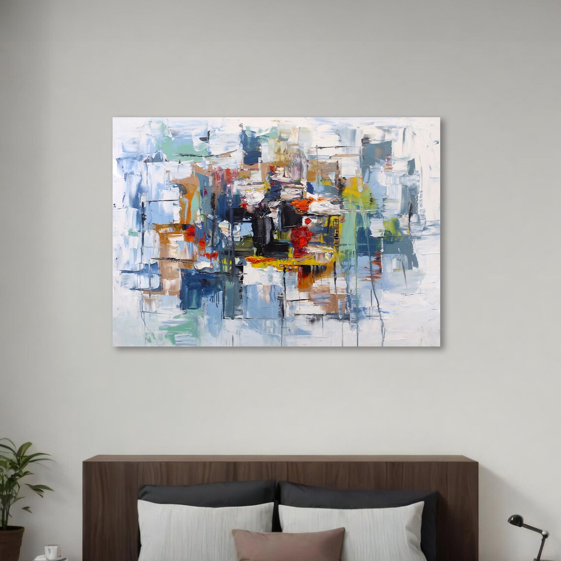 Modern Abstract Wall Art, Contemporary Painting - Image 4