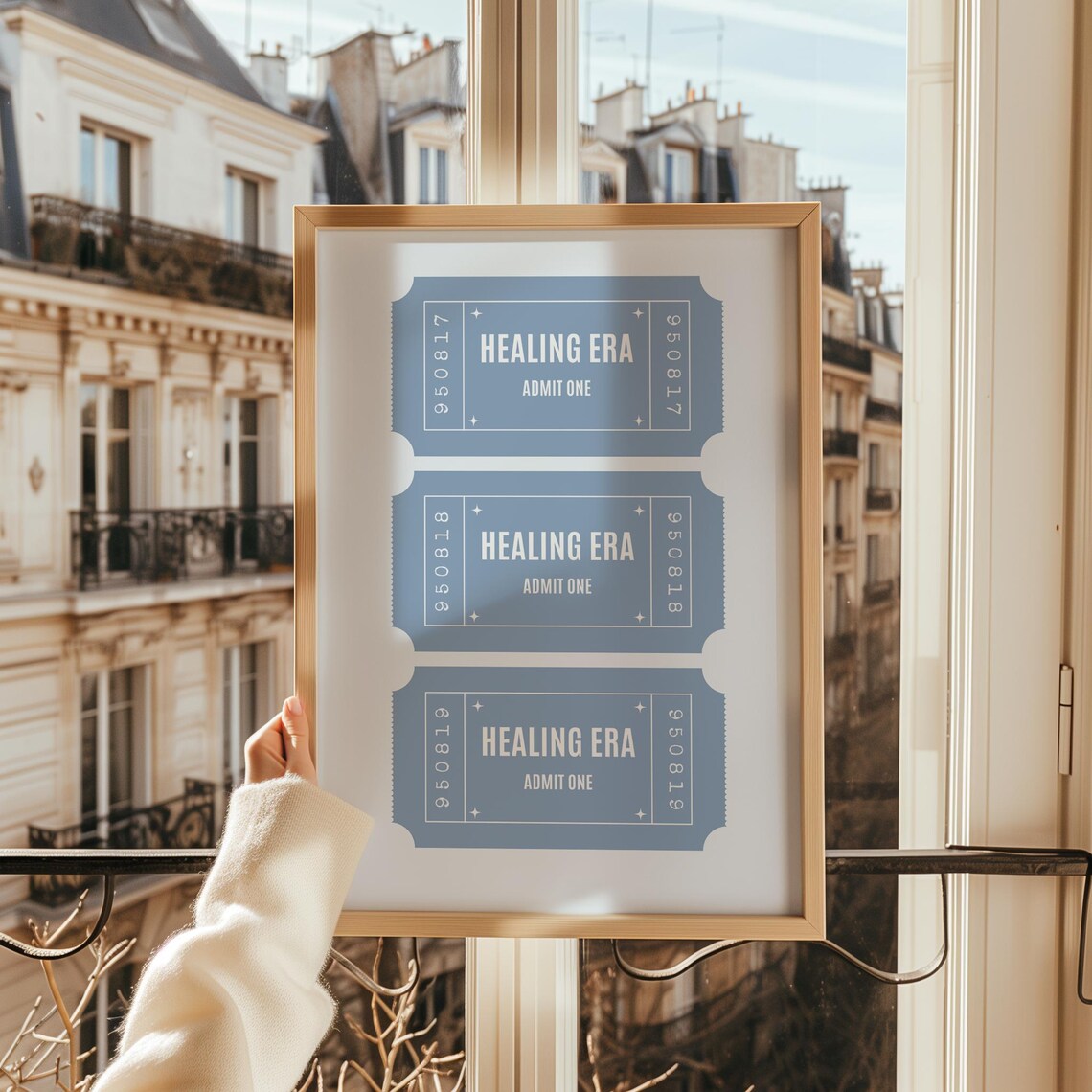 Healing Era Motivational Quote Art Print
