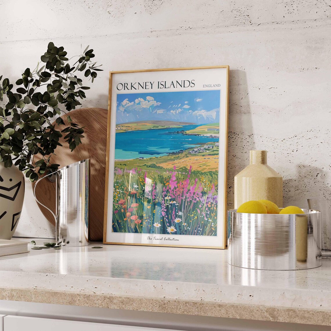 Orkney Islands Poster Scotland Poster Island Poster Scottish Decor Travel Print Wall Art Home Decor Scotland Travel Orkney Scotland - Image 3