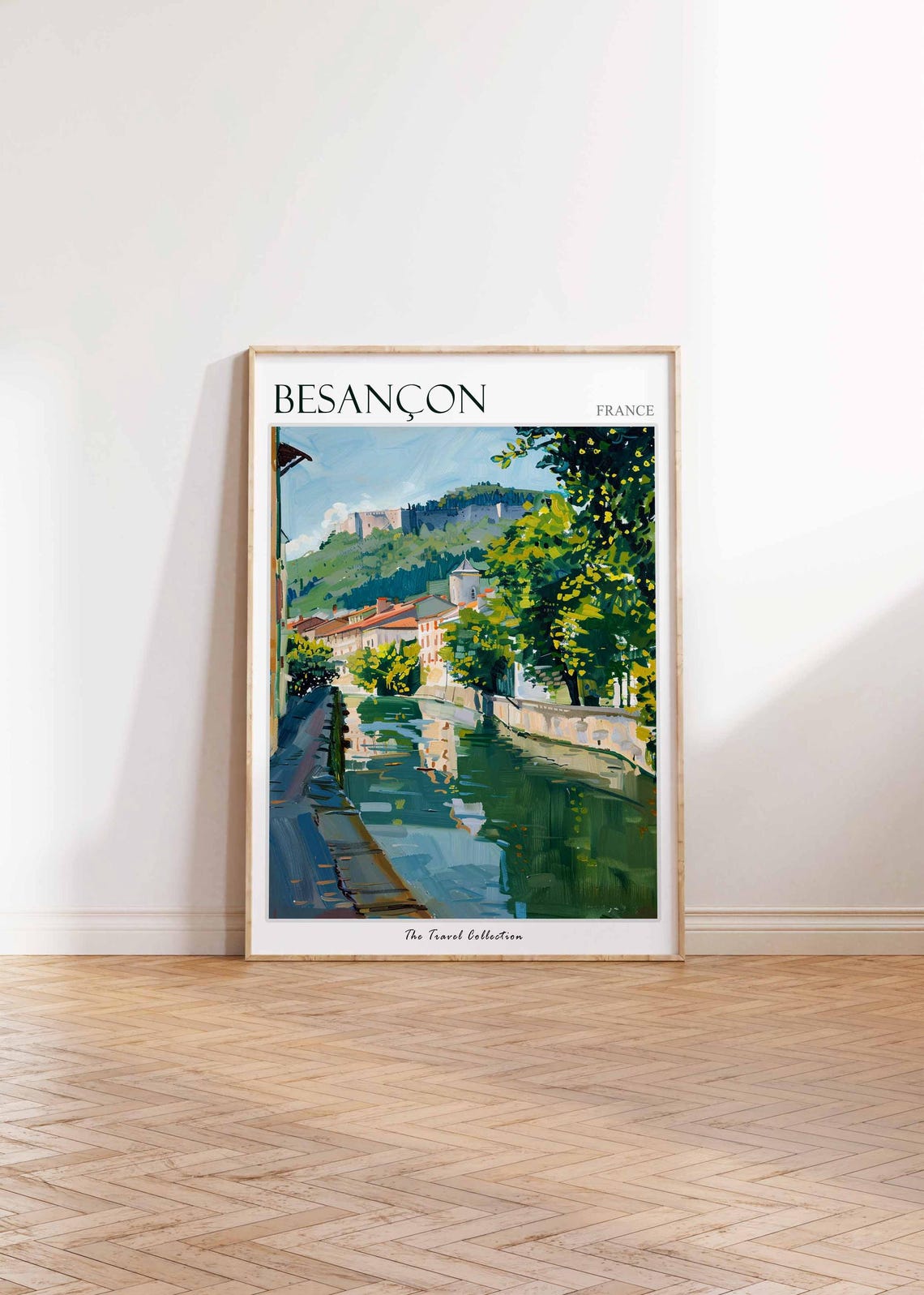 Besanon Poster France Travel Print French Decor Europe Travel Poster European Wall Art Besanon Gift Besanon Travel Poster - Image 2