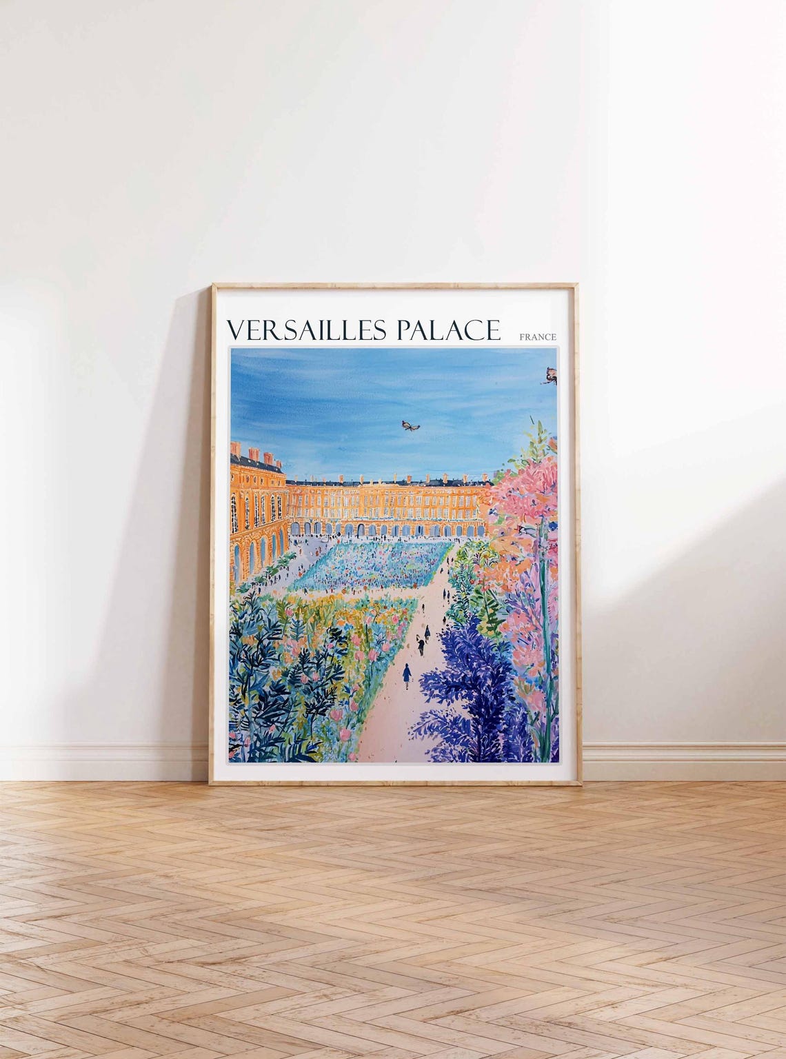 Versailles Palace Poster Versailles Palace Travel Print French Decor Europe Travel Poster European Wall Art France Travel Poster - Image 2