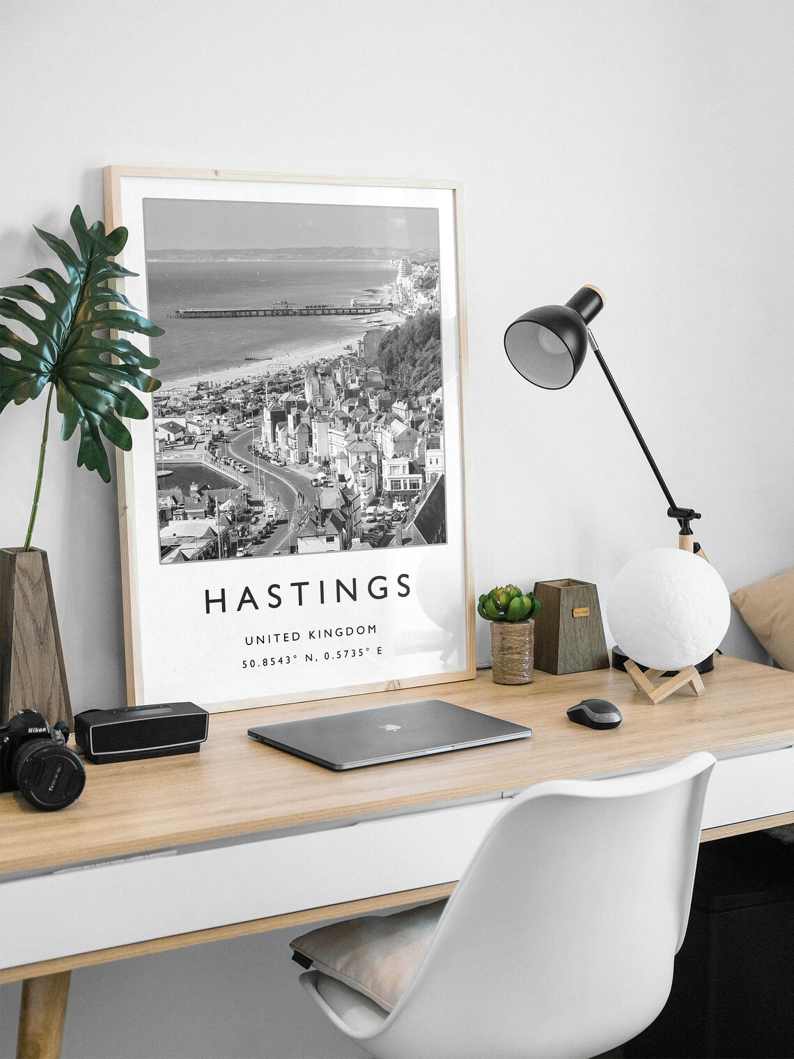 Hastings England Travel Poster, Seaside Art Print - Image 3