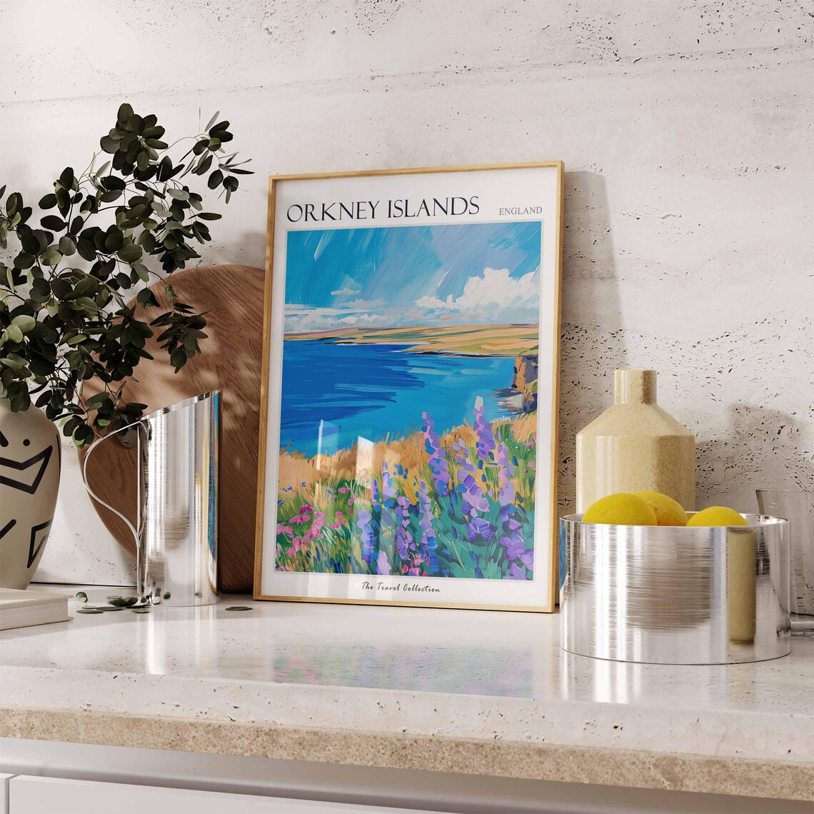 Orkney Islands Poster Scotland Poster Island Poster Scottish Decor Travel Print Wall Art Home Decor Scotland Travel Orkney Scotland - Image 3