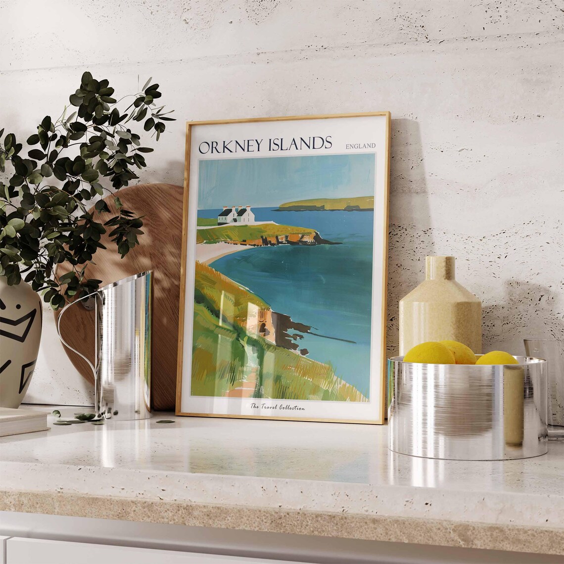 Orkney Islands Poster Scotland Poster Island Poster Scottish Decor Travel Print Wall Art Home Decor Scotland Travel Orkney Scotland - Image 3
