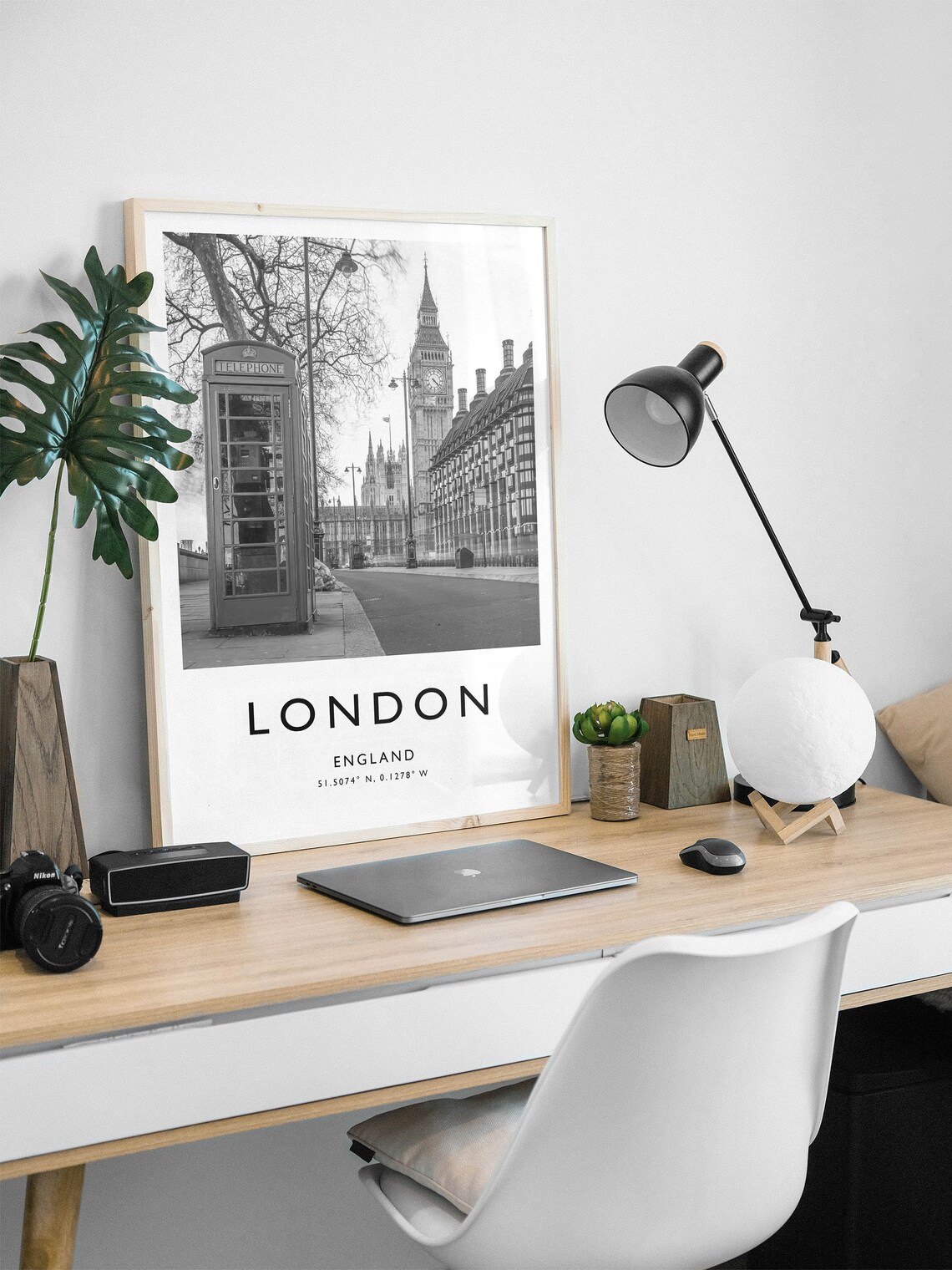 London Minimalist Travel Print, Travel Poster - Image 2