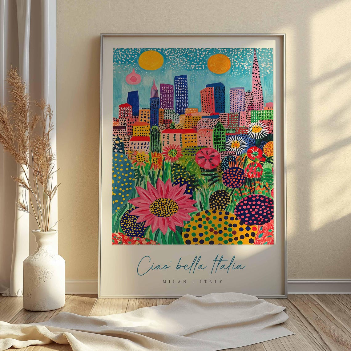 Milan Poster Italian Travel Print Milan Travel Art Milan Wall Art Italy Art Italy Travel Decor Italian Travel Gift - Image 2