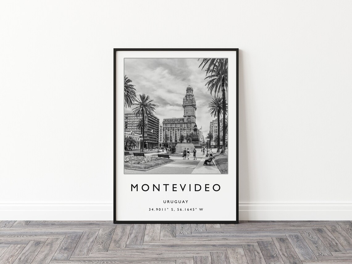 Montevideo Uruguay Travel Poster, South America - Image 2
