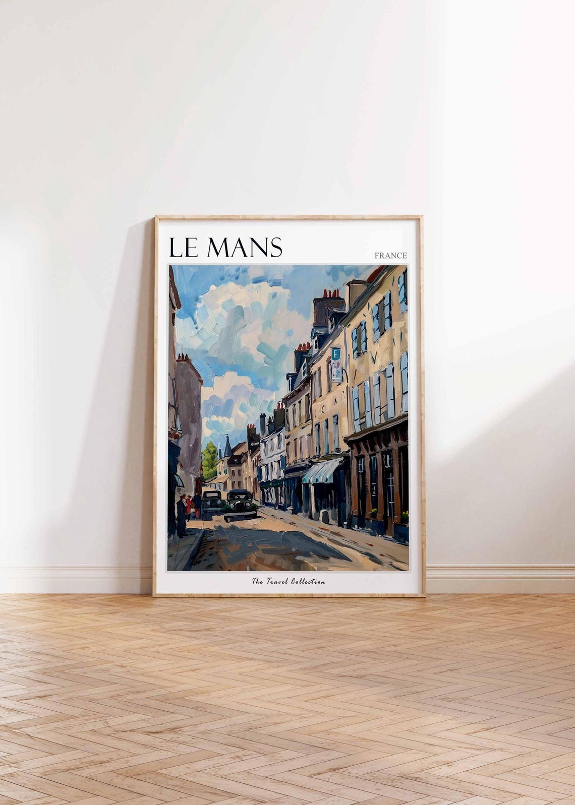 Le Mans Poster France Travel Print French Decor Europe Travel Poster European Wall Art City Print Le Mans Gift Le Mans Travel Poster - Image 2