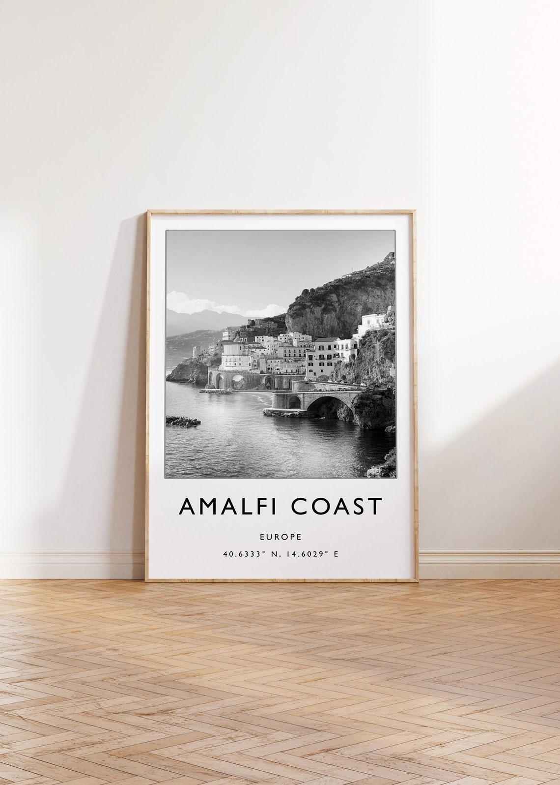 Amalfi Coast Travel Print Italian Travel Poster Italy Travel Gift Amalfi Art Coastal Art Travel Decor Photographic Print - Image 2