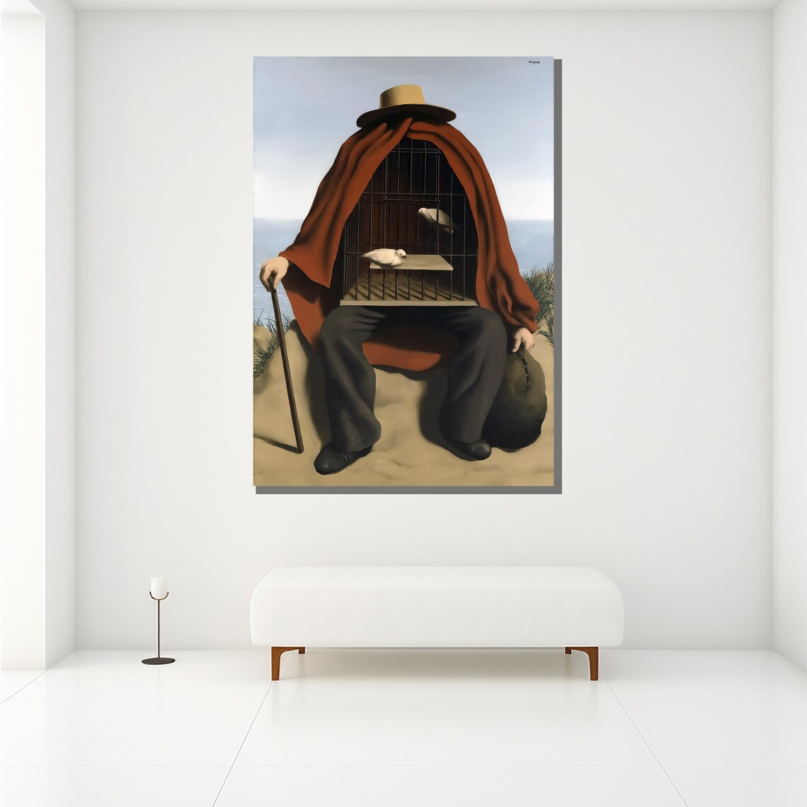 Ren Magritte The Therapist Surrealist Art Print - Image 2