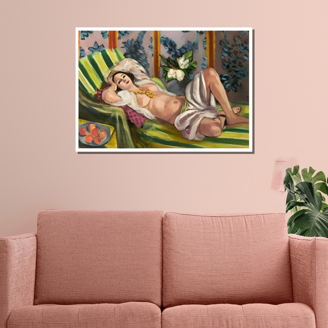 Henri Matisse Odalisque With Magnolias Reclining Woman Poster - Image 3