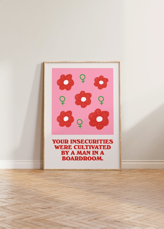 Feminist Art Print, Female Empowerment Poster