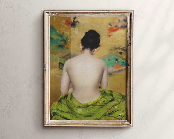 Feminine Wall Artfeminine Decoreclectic Gallery Wallfunky Arthome Decor Printwoman Portraitaltered Art Vintageoffice