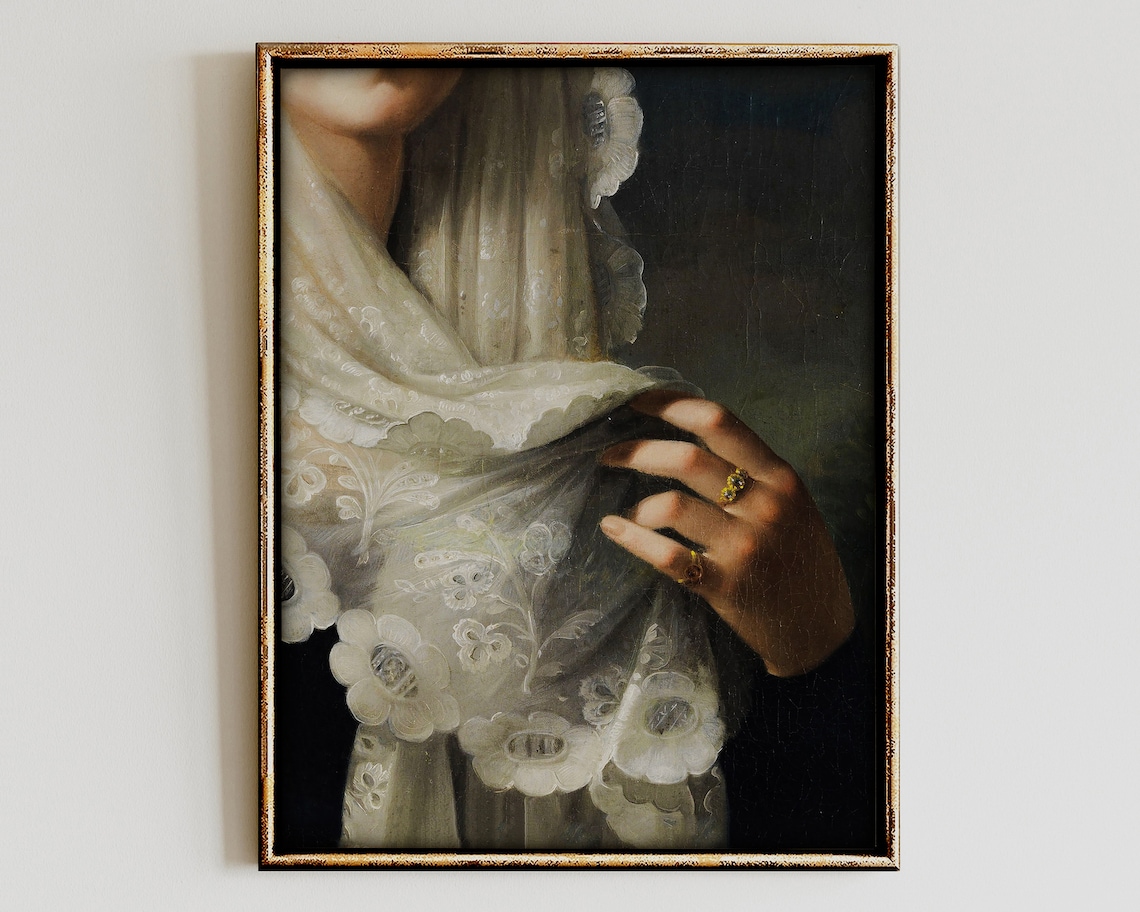 Alter Art Eclectic Vintage Portrait Art Print