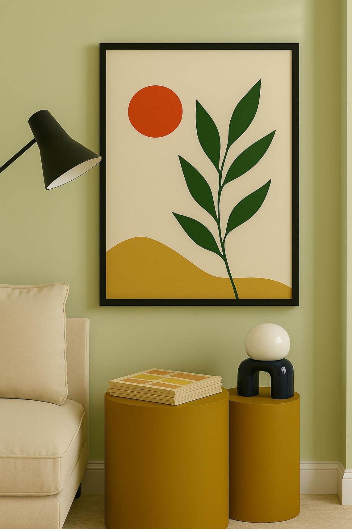 Minimalist Botanical - Minimalist Travel Poster