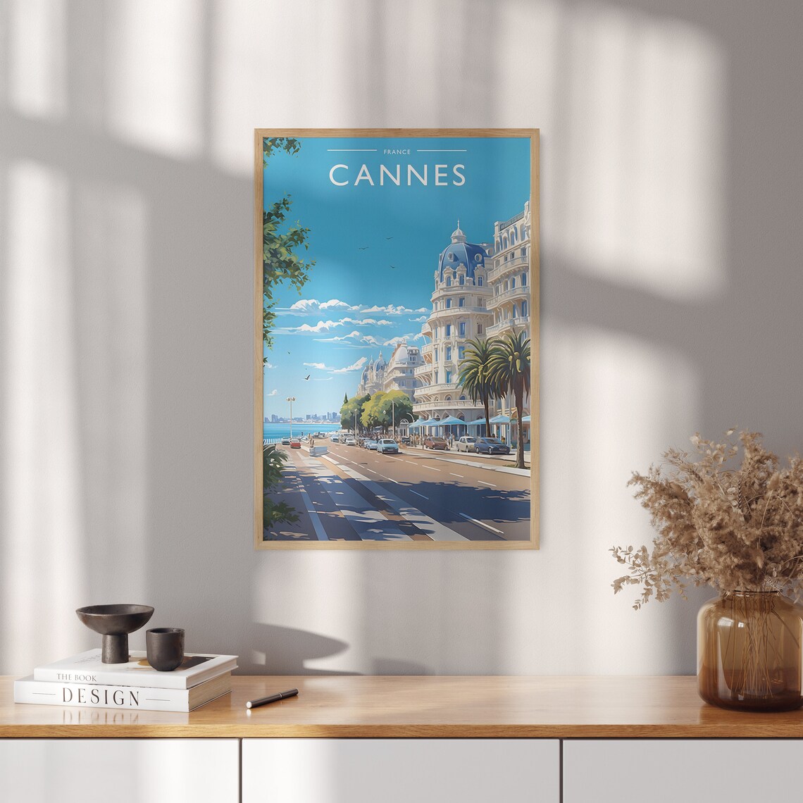 Cannes Travel Poster, France City Art Print - Image 5