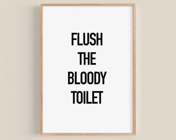 Irish Bathroom Prints Fun New Home Gifts Funny Office Posters British Toilet Sayings Pub Wall Art
