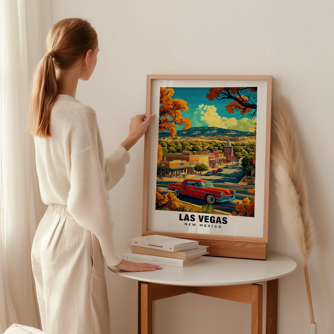 Las Vegas Print New Mexico Poster Las Vegas Views Las Vegas Art New Mexico Charm Las Vegas Beauty Historic Town Scenic Landscape - Image 2
