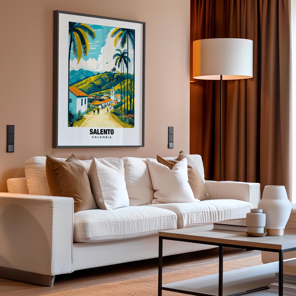 Salento Print Colombia Poster Salento Views Salento Coffee Salento Town Colombia Charm Salento Beauty Salento Heritage Salento Art - Image 4