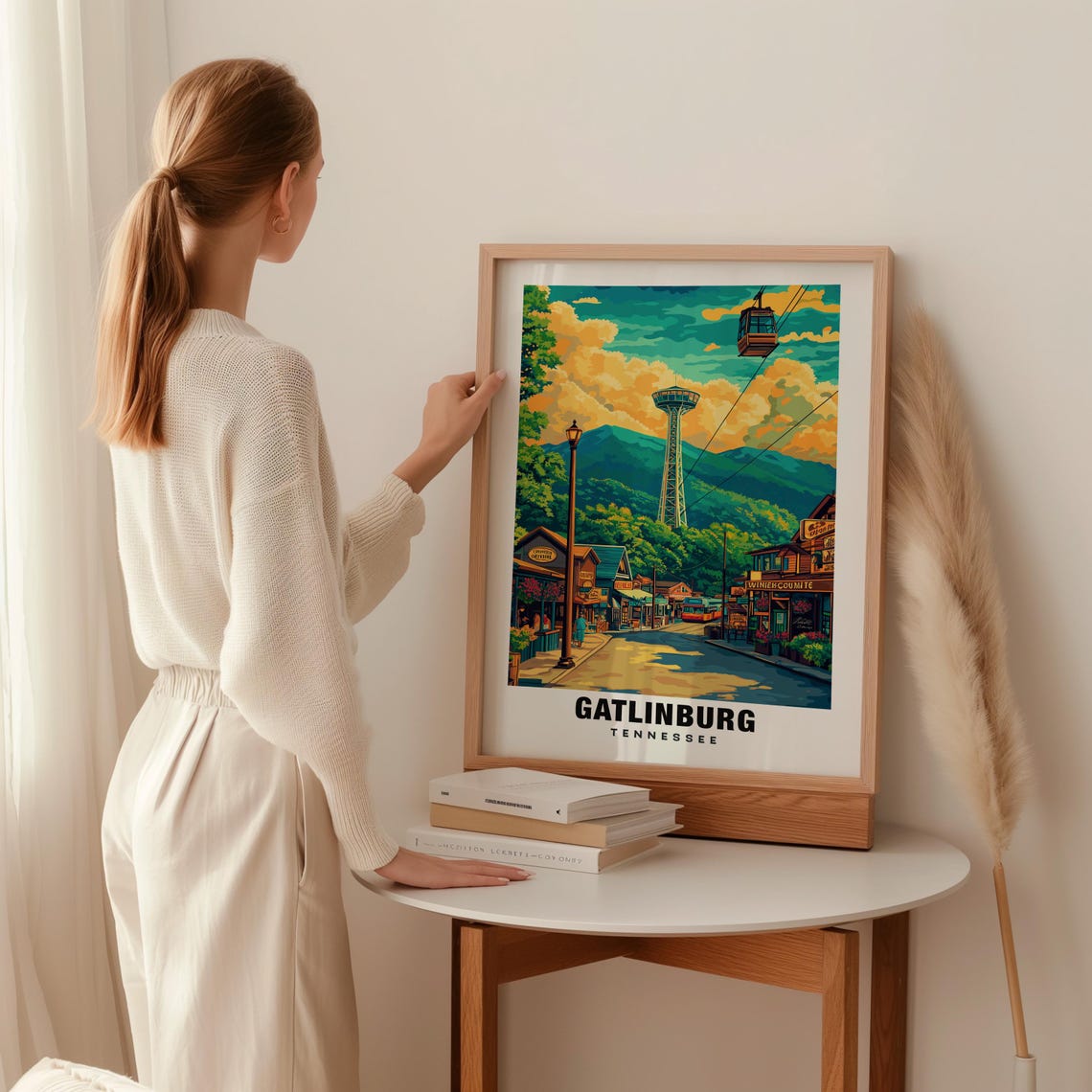 Gatlinburg Print Tennessee Poster Gatlinburg Views Gatlinburg Landmarks Gatlinburg City Tennessee Charm Gatlinburg Beauty Gatlinburg - Image 2