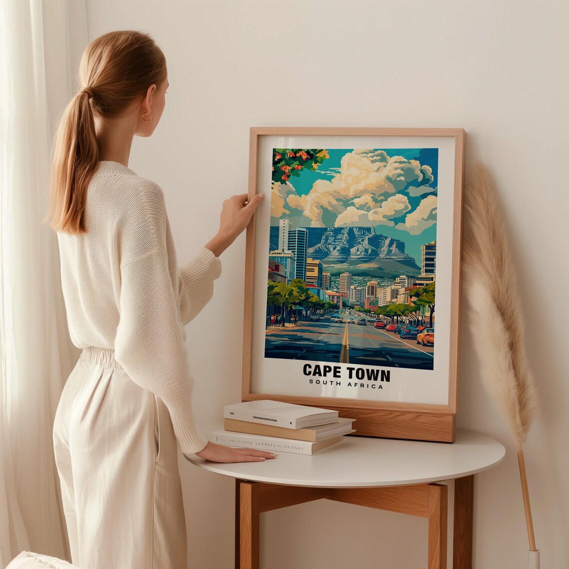 Cape Town Print South Africa Poster Cape Town Views Table Mountain Cape Town City South Africa Charm Cape Town Beauty Cape Town - Image 2