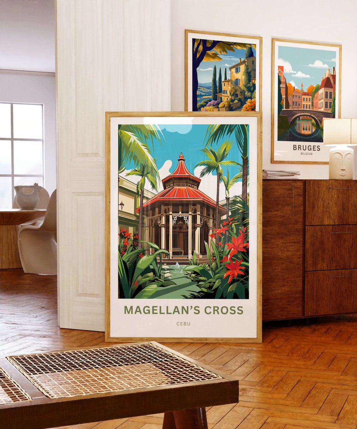 Magellan's Cross Cebu Philippines Personalized Pavilion Poster - Image 5
