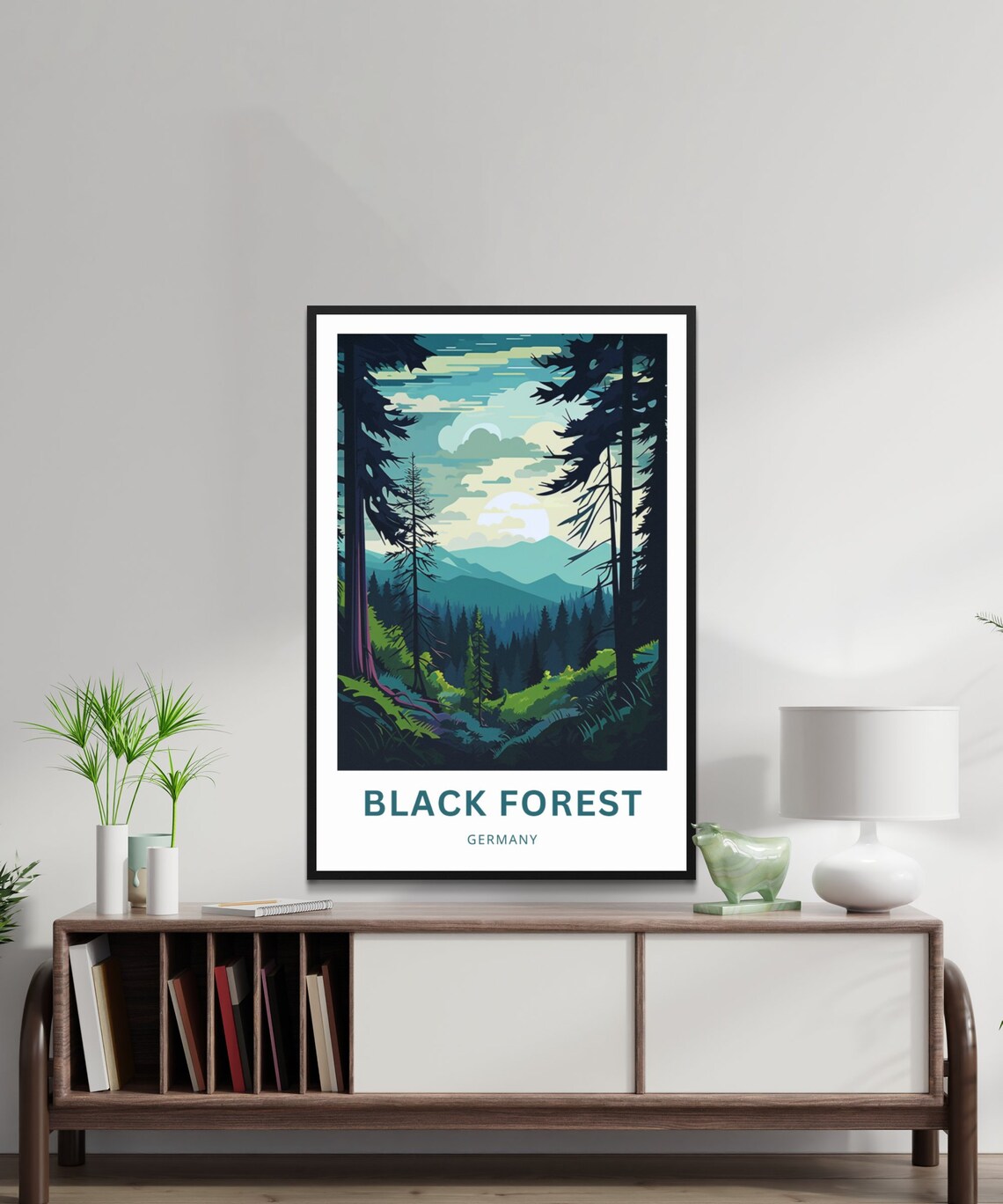 Black Forest Travel Poster, Germany Wall Art - Image 3