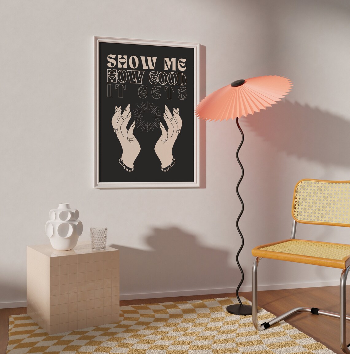 Show Me How Good It Gets Manifestation Art Print - Image 2