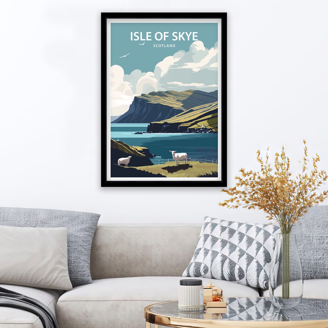 Isle Of Skye Scotland Wall Art Travel Poster - Image 3