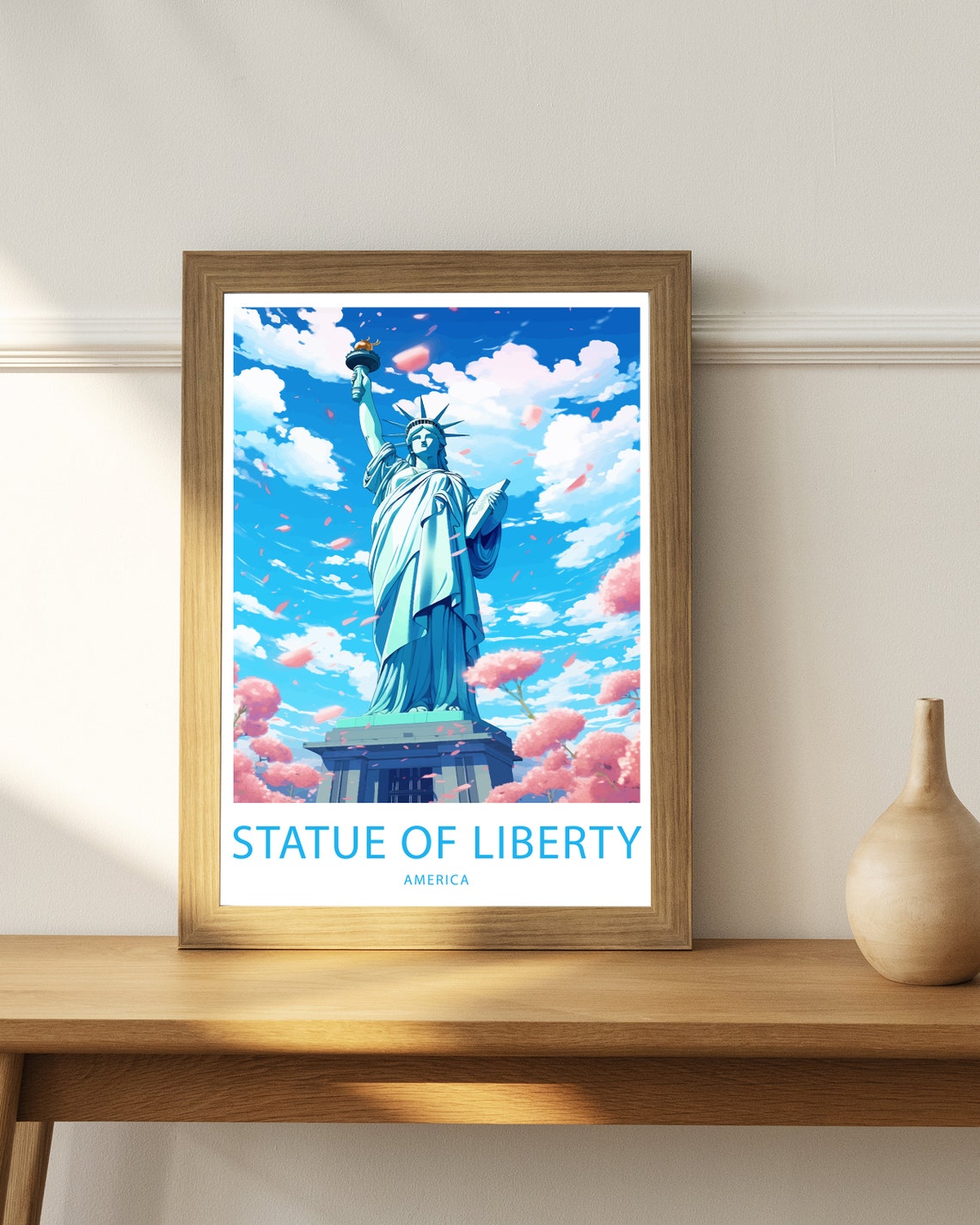 Statue Of Liberty Print Statue Of Liberty Poster Home Dcor Statue Of Liberty Wall Art Statue Of Liberty Wall Decor Statue Of Liberty Poster - Image 3