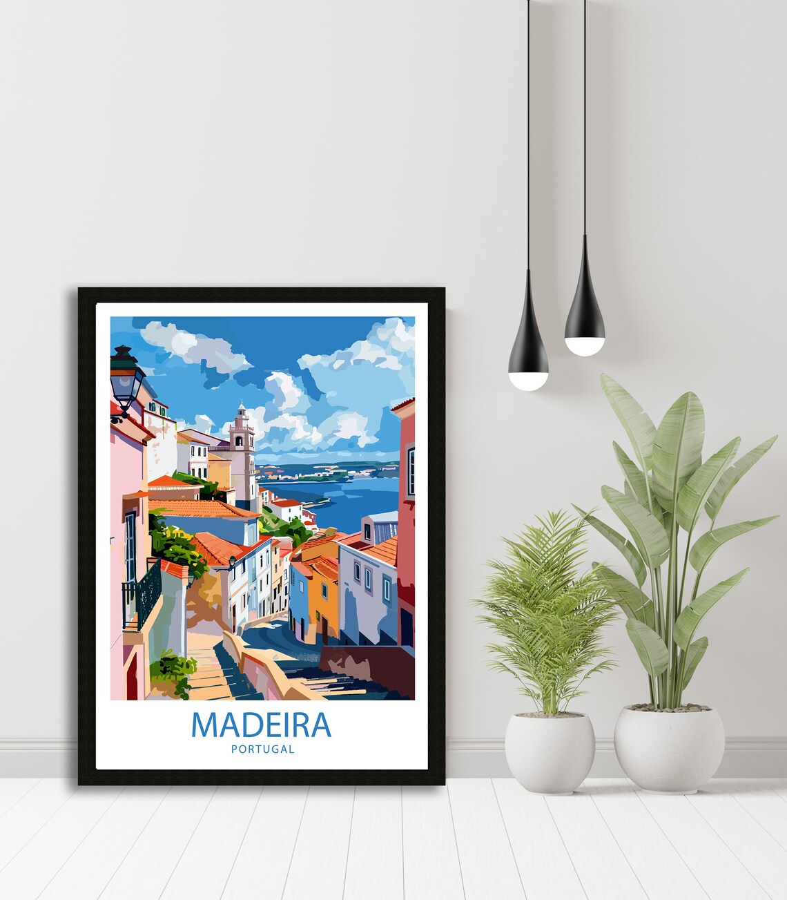 Madeira Portugal Wall Art Print - Image 3