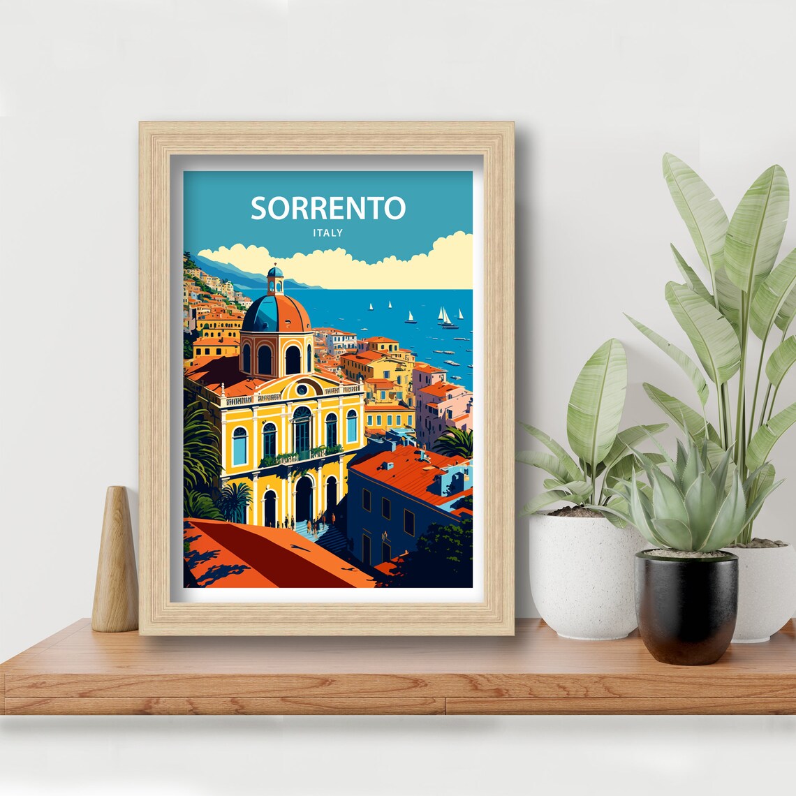 Sorrento Italy Travel Poster - Image 5