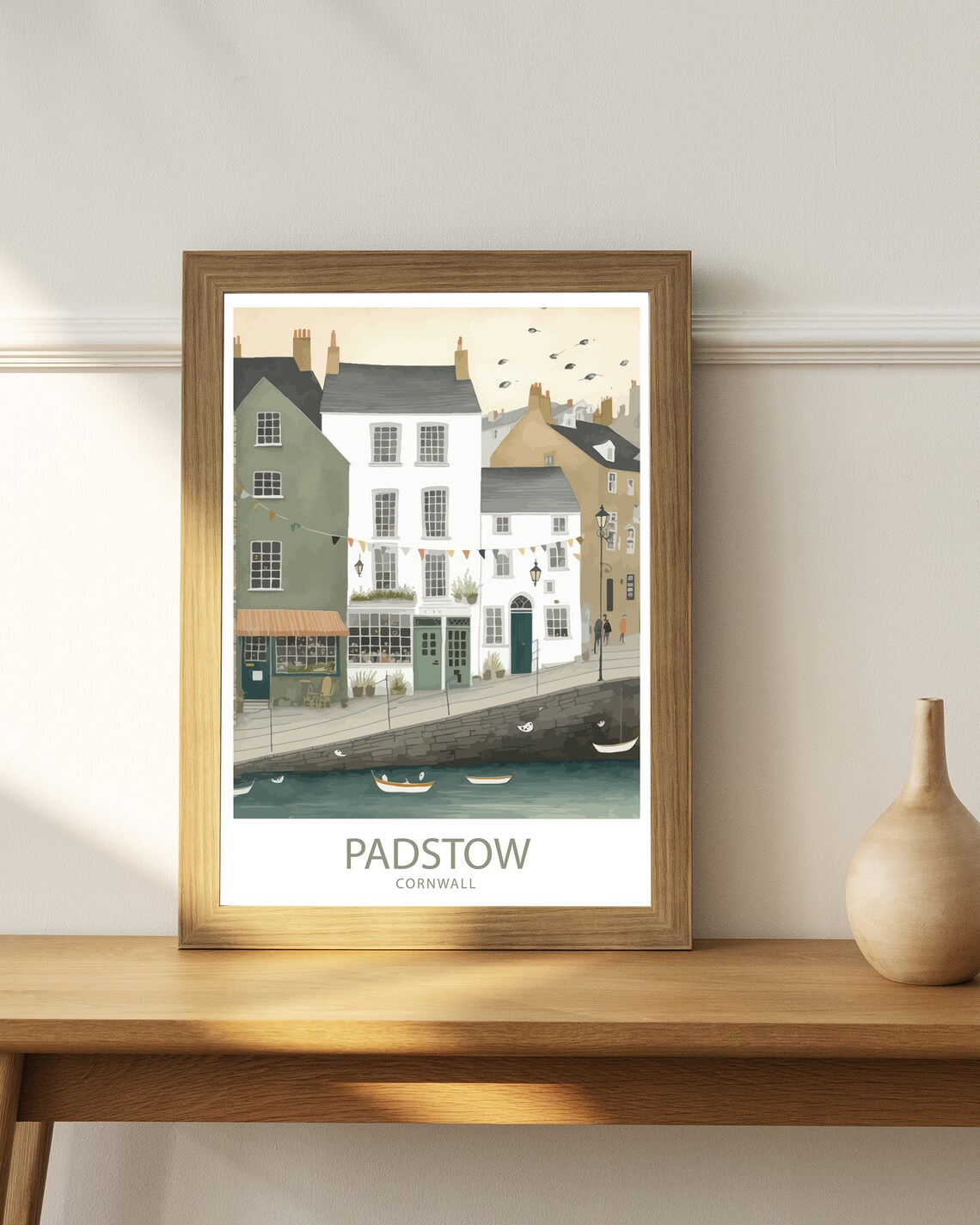 Padstow Cornwall Travel Print - Image 3