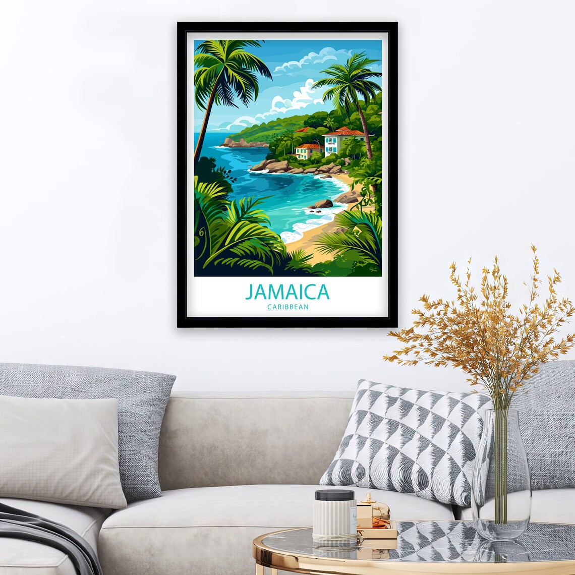 Jamaica Caribbean Travel Lover Travel Poster - Image 2