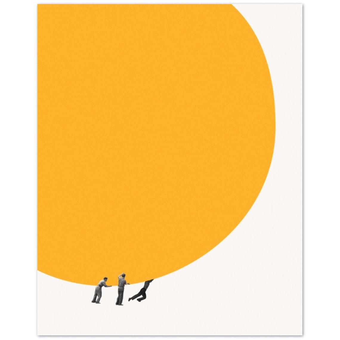 We Can Move The Sun Together Sun Art Print - Image 2