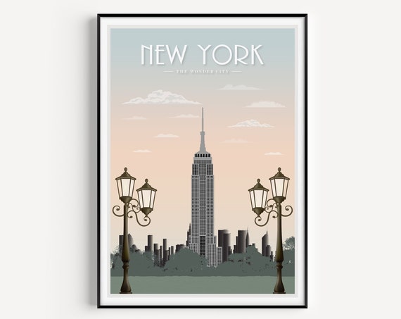 New York Wall Art Print