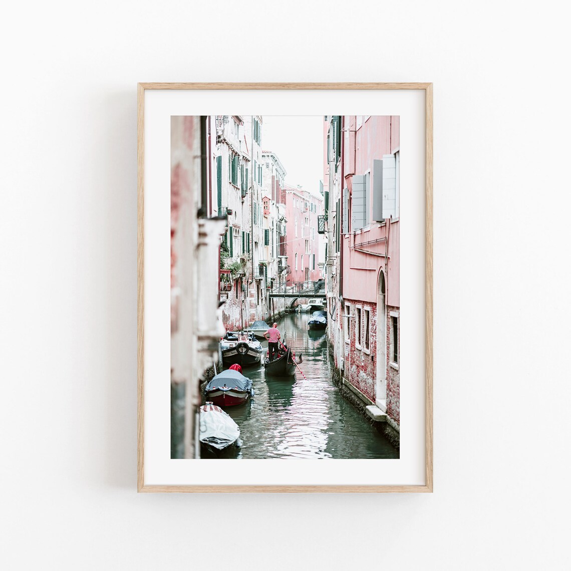 Venice Cityscape Travel Poster, Italy Wall Decor