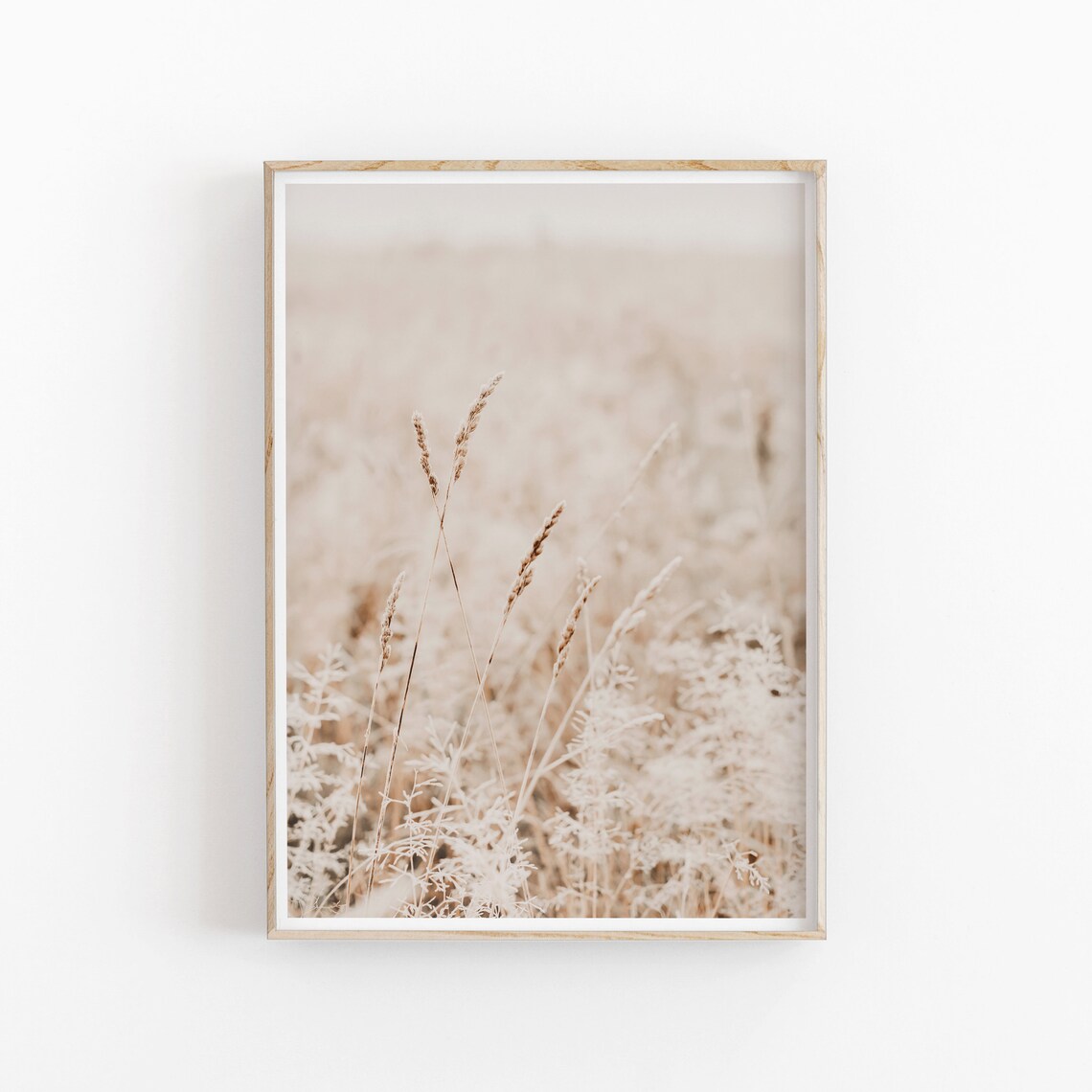 Grass Art Print, Farmhouse Botanical Wall Art - Image 3