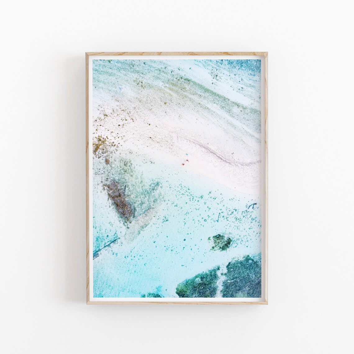 Beach Art Print Photography, Modern Minimalist Decor
