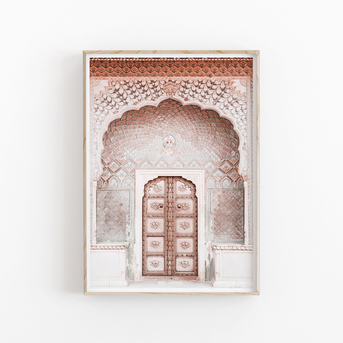 Moroccan Arabic Door Art Print, Boho Minimalist - Image 4