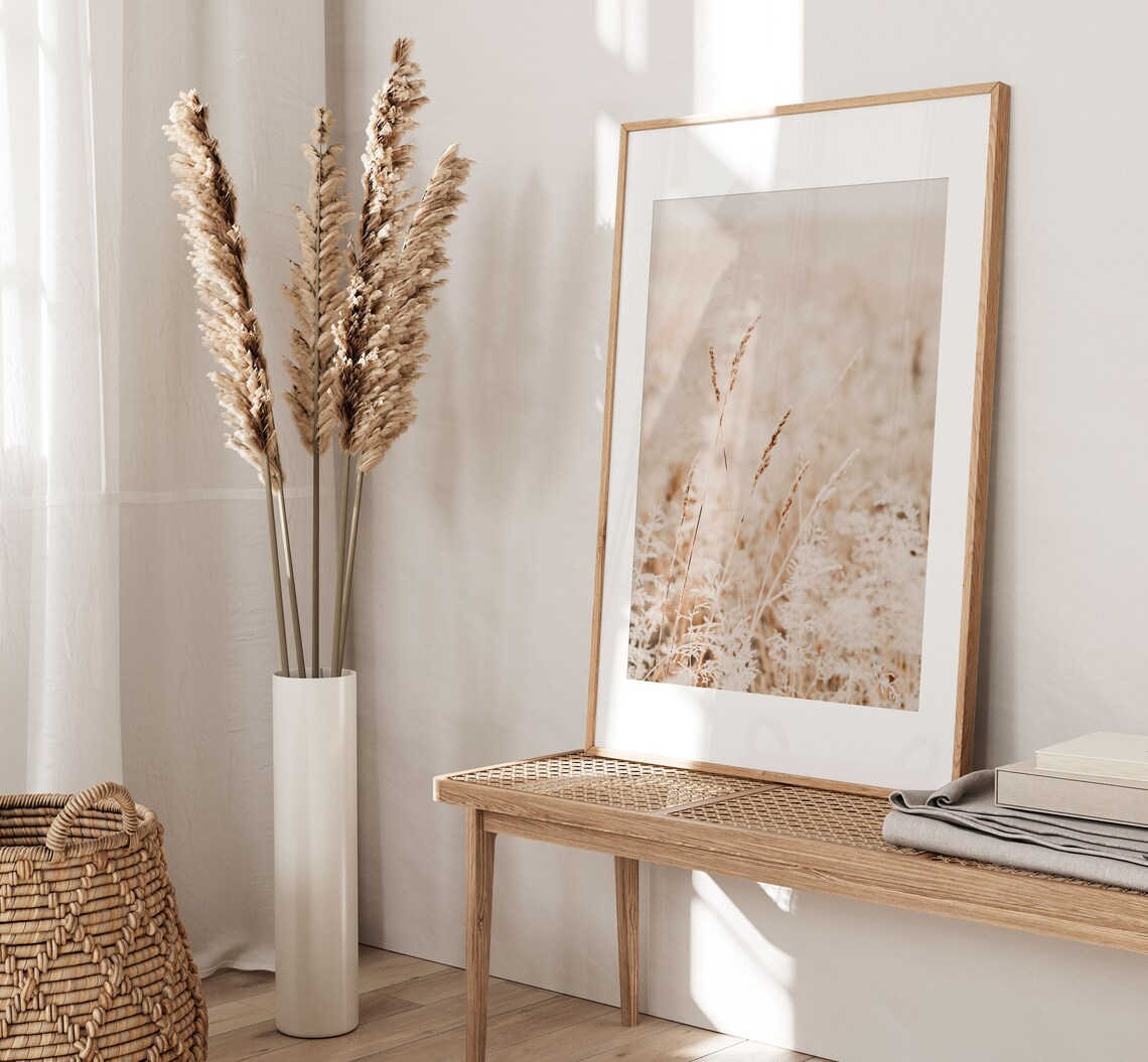 Grass Art Print, Farmhouse Botanical Wall Art - Image 4