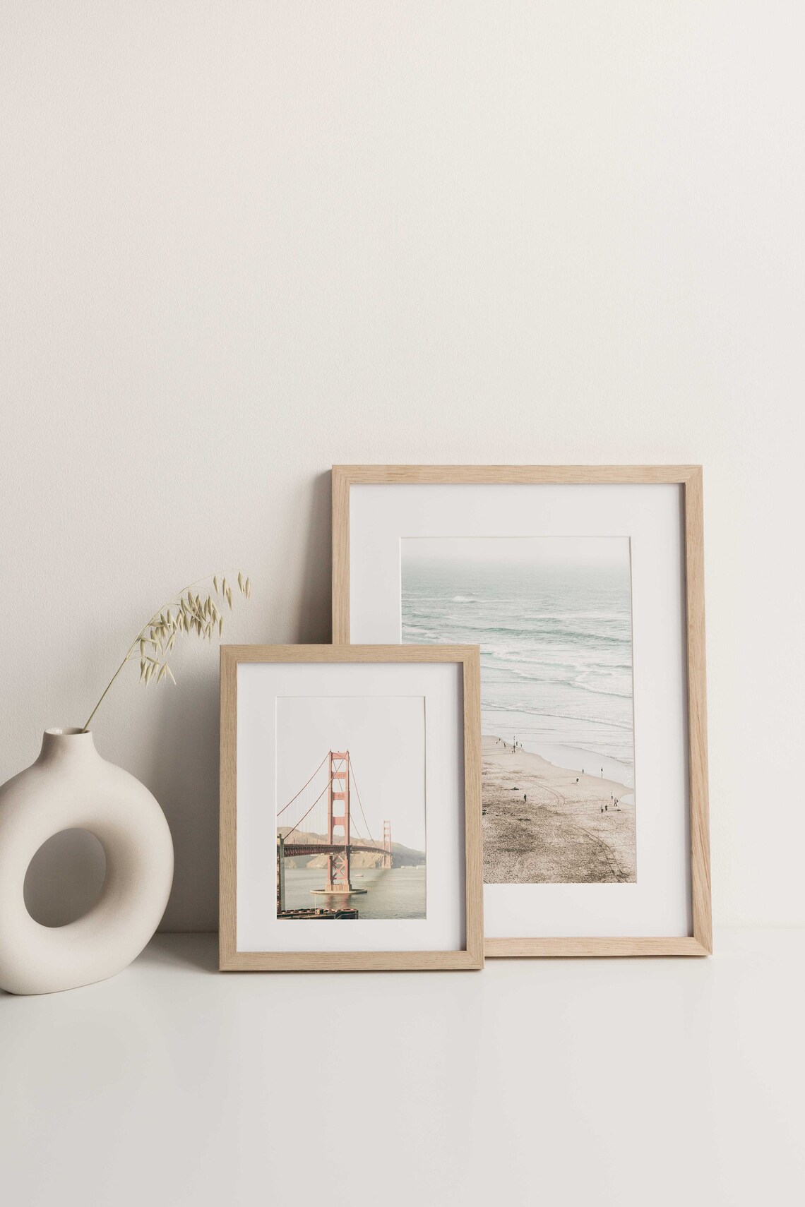 San Francisco Bridge Modern Minimalist Art Print - Image 2
