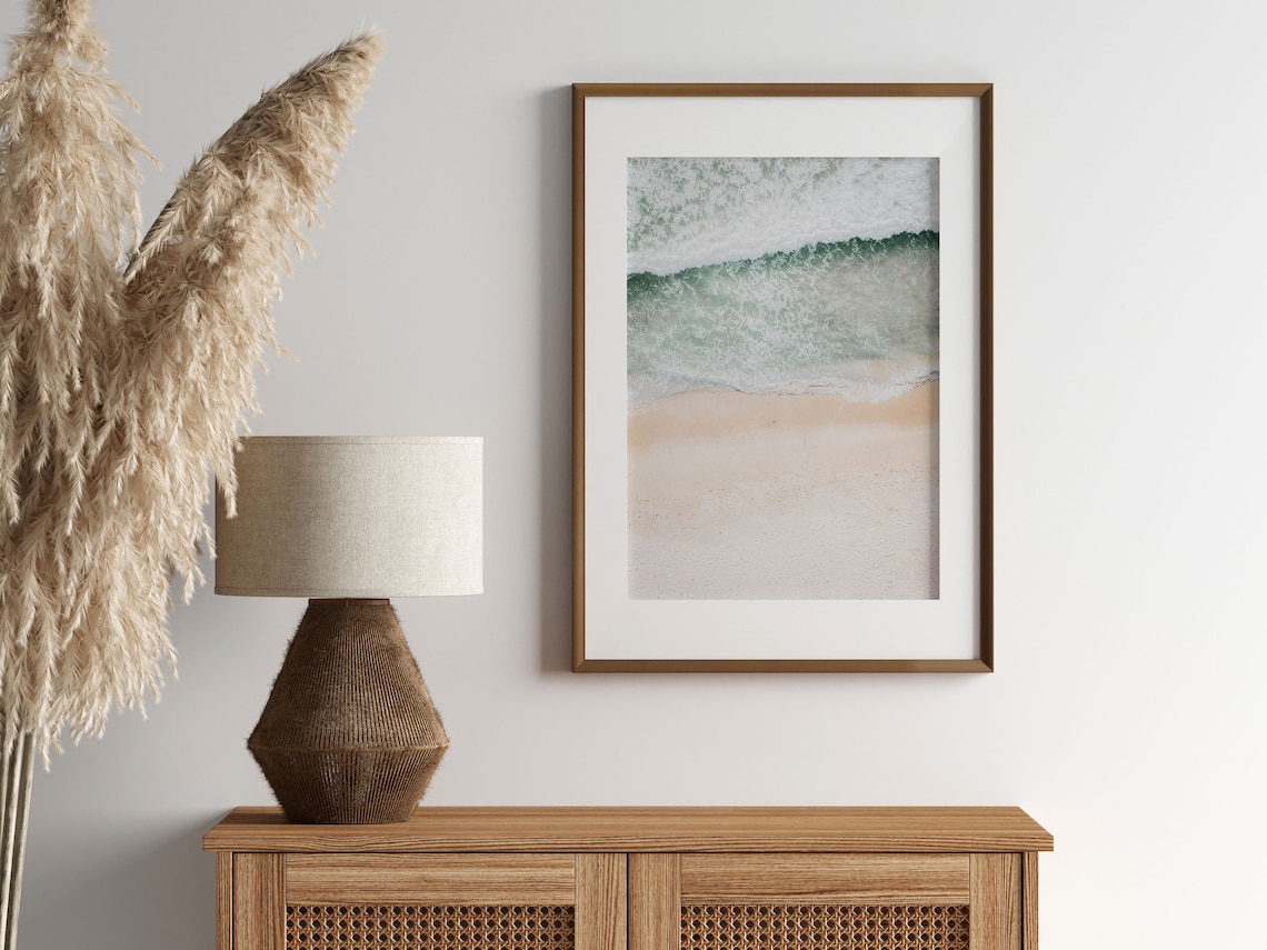 Beach Print Instant Art, Modern Minimalist Poster