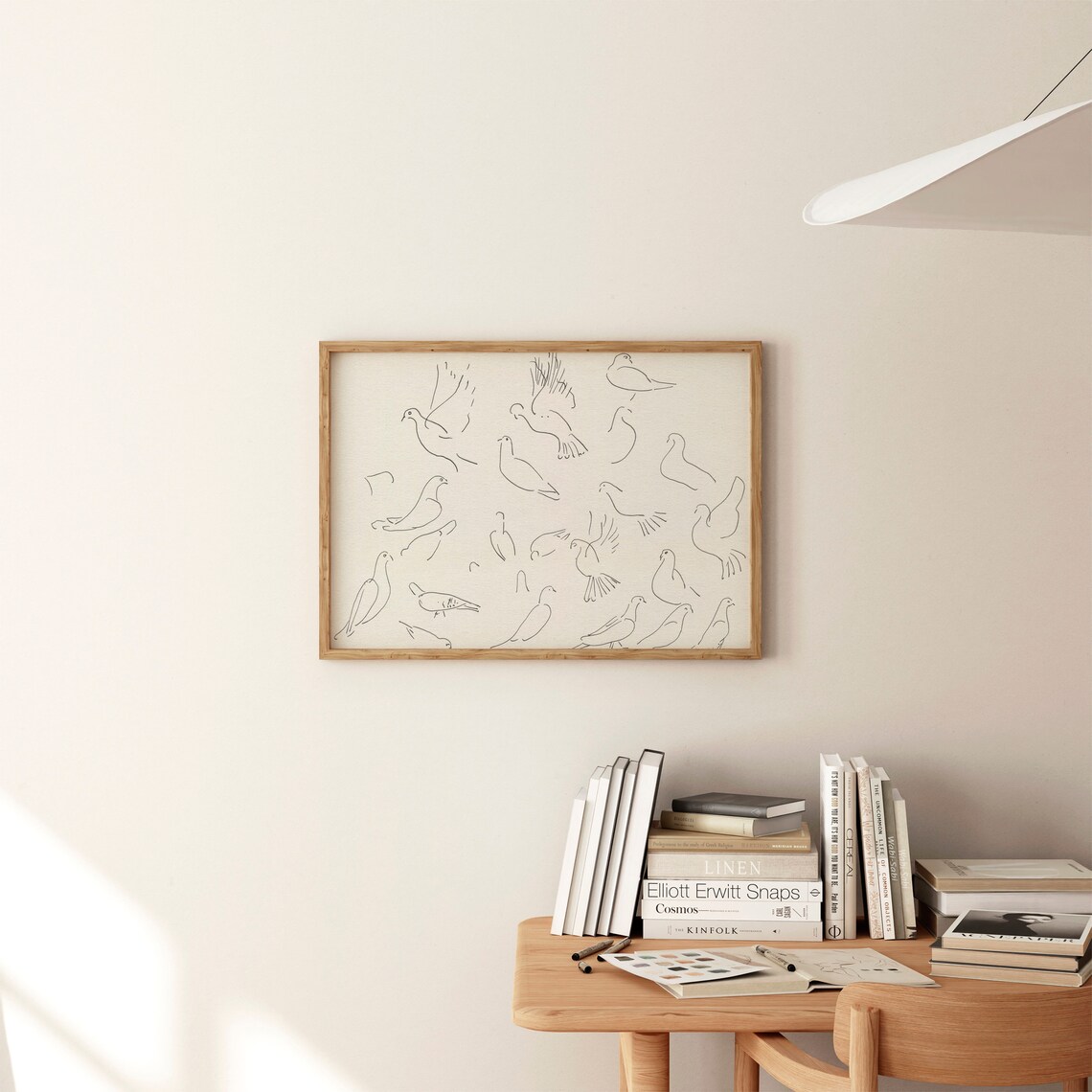 Vintage Bird Drawing, Antique Rustic Wall Art - Image 4