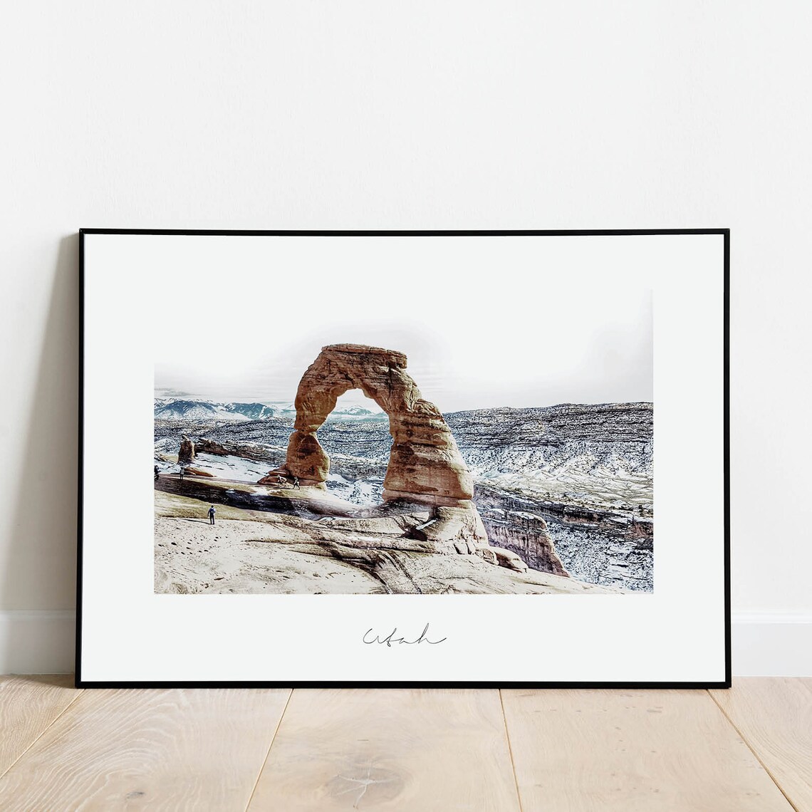 Utah Delicate Arch Red Rock Desert National Park Photography Poster - Image 2