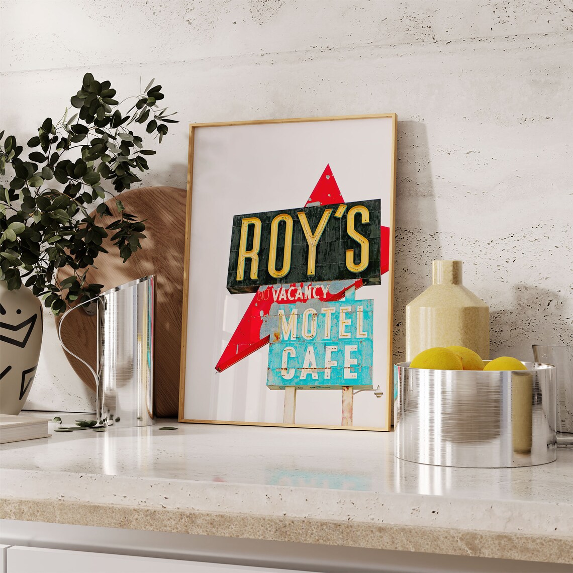Retro Kitchen Cafe Sign, Vintage Kitchen Art Print - Image 2