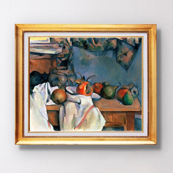 Paul Cezanne Ginger Pot With Pomegranate And Pears 1893 Fine Art Glice Sku 0253