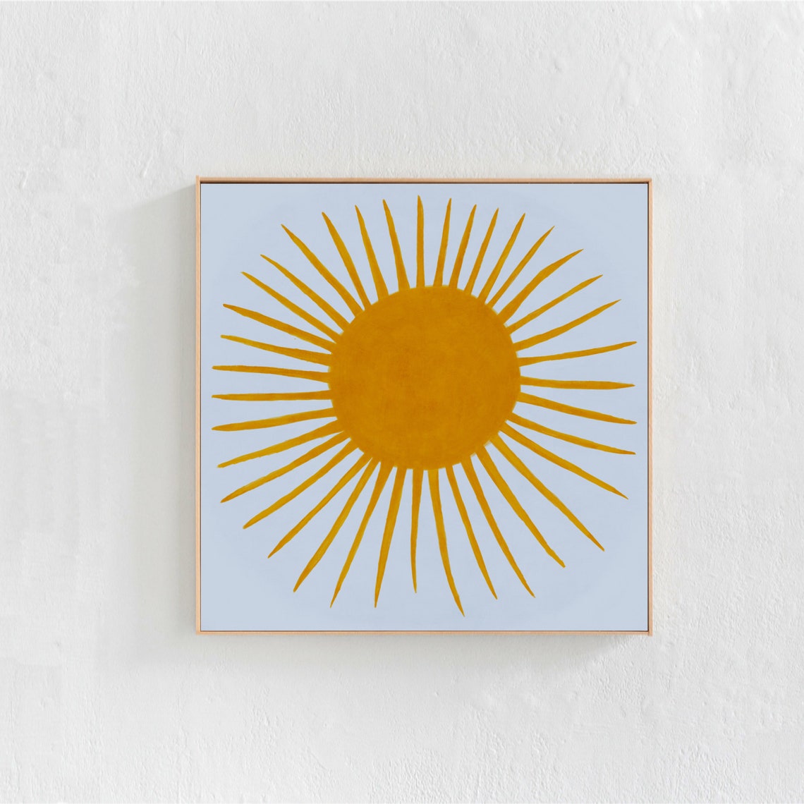 Sun Art For Kids Room, Nursery Art Print