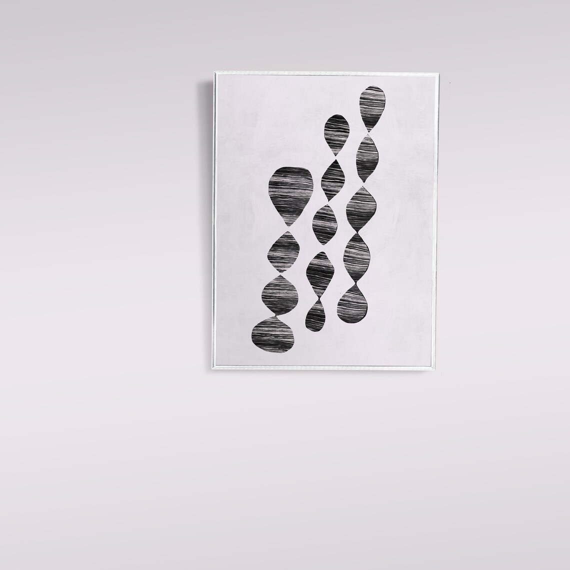 Abstract Scandinavian Modern Wall Decor Print - Image 2