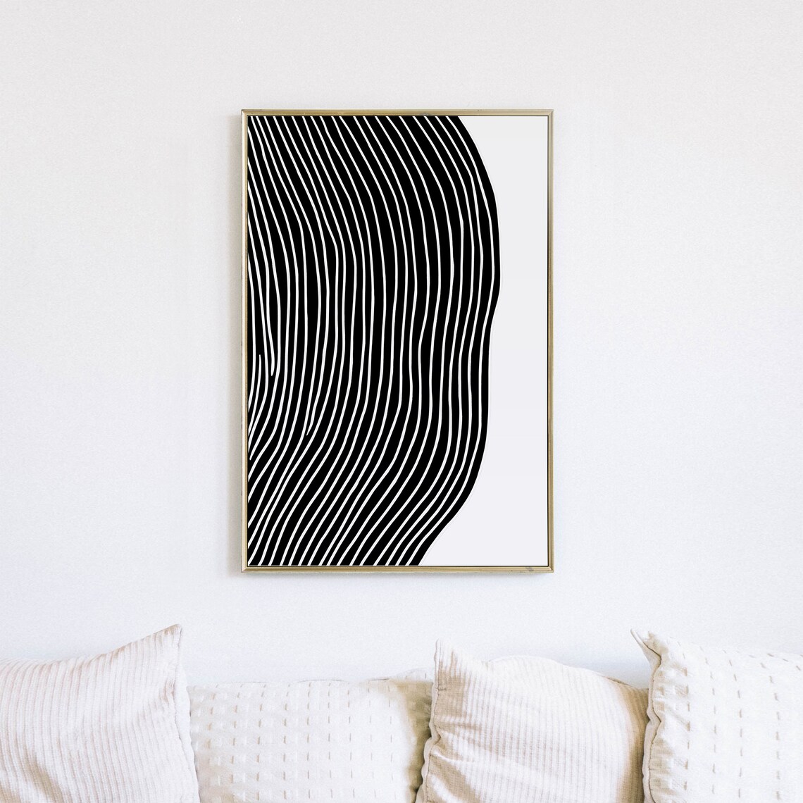 Large Abstract Artwork, Modern Wall Art Print - Image 2